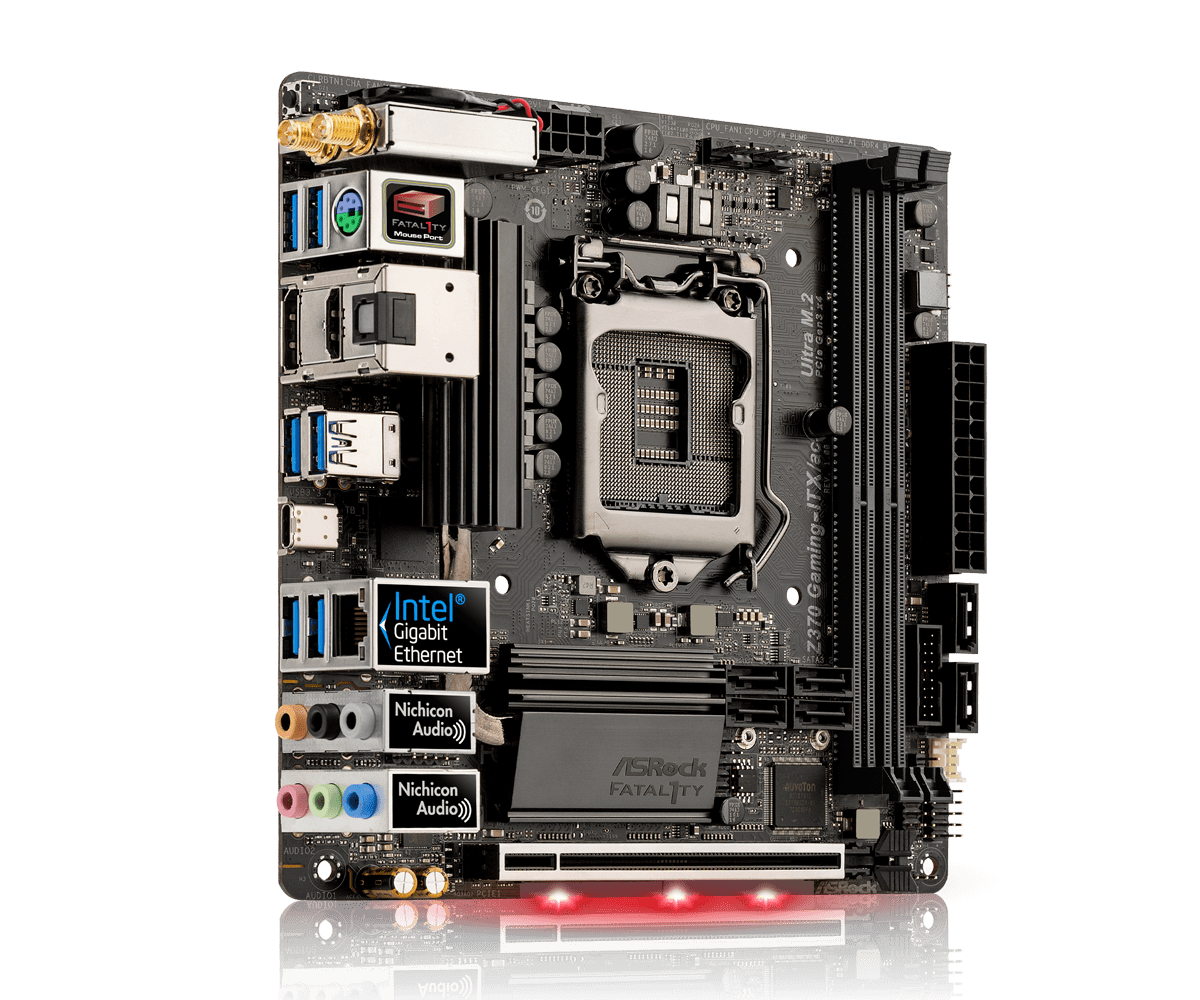 Asrock Fatal1ty Z370 Gaming-ITX/ac - Motherboard Specifications On